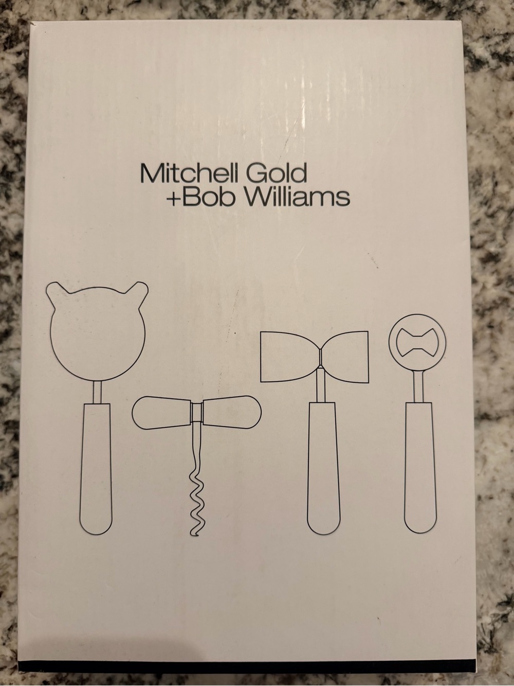 Mitchell Gold + Bob Williams Sandstone Bar Tools Set NIB